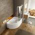 Штора для ванн VSK2 Rosa (Штора для ванни VSK2 Rosa L 140 Rain) Штора для ванн VSK2 Rosa (Штора для ванни VSK2 Rosa L 140 Rain)