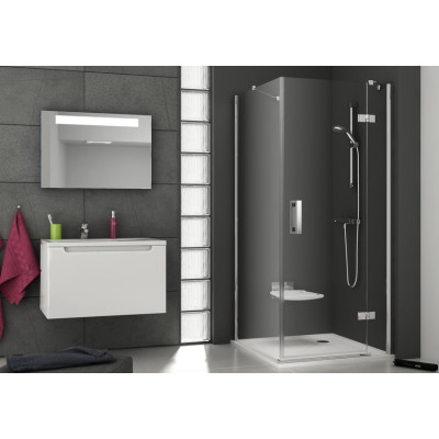 Нерухома стінка SmartLine SMPS (SMPS 80 L хром+Transparent) Нерухома стінка SmartLine SMPS (SMPS 80 L хром+Transparent)