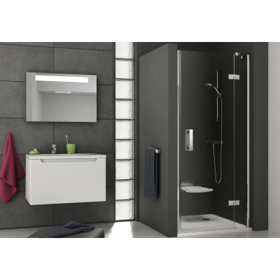 Душові двері SmartLine SMSD2 (SMSD2-100 (A) R хром+Transparent) Душові двері SmartLine SMSD2 (SMSD2-100 (A) R хром+Transparent)