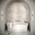 Ванна Ypsilon Wall (Ванна YPSILON WALL 1780x860 окремо стояча (кришка переливу та зливу: чорний)) Ванна Ypsilon Wall (Ванна YPSILON WALL 1780x860 окремо стояча (кришка переливу та зливу: чорний))