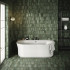 Ванна Ypsilon Wall (Ванна YPSILON WALL 1780x860 окремо стояча (кришка переливу та зливу: чорний)) Ванна Ypsilon Wall (Ванна YPSILON WALL 1780x860 окремо стояча (кришка переливу та зливу: чорний))