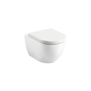WC сидіння з кришкою Uni Chrome (WC сидіння Uni Chrome 02A білий)