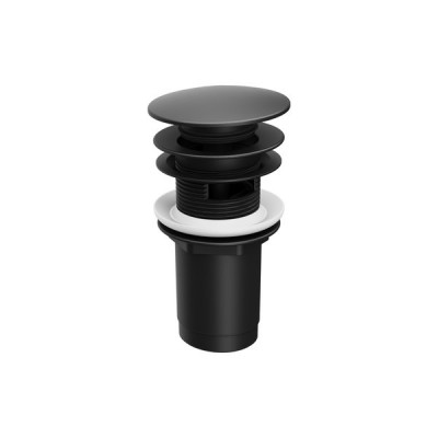 Злив для умивальника Click-Clack чорний (Злив для умивальника Click-Clack чорний) Злив для умивальника Click-Clack чорний (Злив для умивальника Click-Clack чорний)