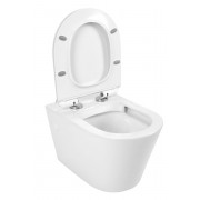 Підвісний унітаз TITO MINI RIMLESS білий REA-C1500