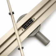 Трап для душу REA NEO SLIM MIRROR GOLD PRO 80 см