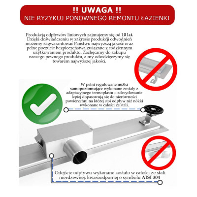 Трап для душу REA WAVE 90 см Трап для душу REA WAVE 90 см