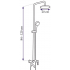 Душовий гарнітур Rea LOFT REA-P0223 Душовий гарнітур Rea LOFT REA-P0223