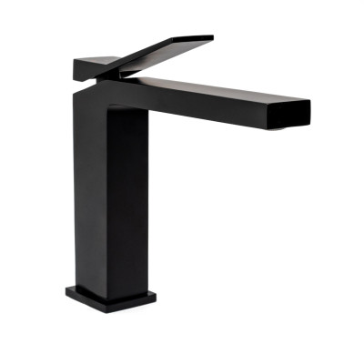 Змішувач для умивальника Rea DUET Черный REA-B4412 Змішувач для умивальника Rea DUET Черный REA-B4412