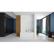 Шторка для ванни Rea Elegant 80 Золото REA-W5601