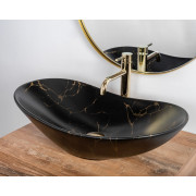 Умивальник Rea Royal 60 Black Marble MAT REA-U7478