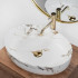Умивальник Rea Queen Білий Carrara REA-U1232 Умивальник Rea Queen Білий Carrara REA-U1232