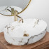 Умивальник Rea Queen Білий Carrara REA-U1232 Умивальник Rea Queen Білий Carrara REA-U1232
