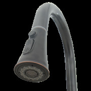 Кухонний змішувач високий Rea Deco Old Чорний REA-B0182