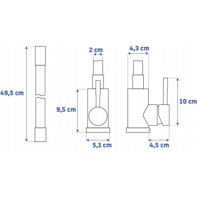 Кухонний змішувач Rea Clever REA-B5698 Кухонний змішувач Rea Clever REA-B5698