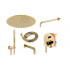 Душовий гарнітур Rea LUNGO Золото REA-P4125 Душовий гарнітур Rea LUNGO Золото REA-P4125