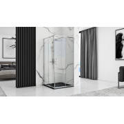 Душевий піддон Rea Grand 80x100 Чорний REA-K4593