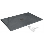 Душевий піддон Rea ROCK 90x120x3,5 Сірий REA-K4584