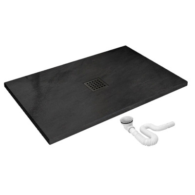 Душовий піддон Rea Black Rock 80x100 REA-K4578 Душовий піддон Rea Black Rock 80x100 REA-K4578