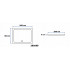 Душова кабіна Rea Space In Black 80x100 REA-K8882 Душова кабіна Rea Space In Black 80x100 REA-K8882