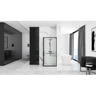 Душова кабіна Rea Space In Black 80x100 REA-K8882 Душова кабіна Rea Space In Black 80x100 REA-K8882