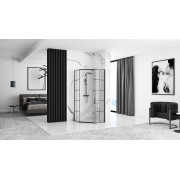 Душова кабіна Rea HEX 80x80 Чорний REA-K8969