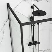 Душова кабіна Rea Space In Black 90x90 REA-K8881