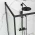Душова кабіна Rea Space In Black 90x90 REA-K8881 Душова кабіна Rea Space In Black 90x90 REA-K8881