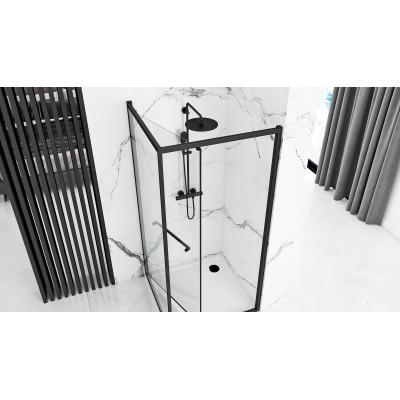 Душова кабіна Rea Space In Black 90x90 REA-K8881 Душова кабіна Rea Space In Black 90x90 REA-K8881
