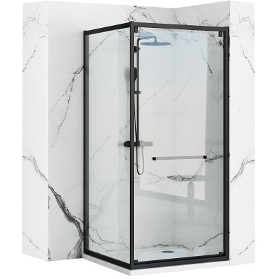 Душова кабіна Rea Space In Black 90x90 REA-K8881 Душова кабіна Rea Space In Black 90x90 REA-K8881