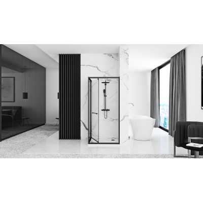 Душова кабіна Rea Space In Black 90x90 REA-K8881 Душова кабіна Rea Space In Black 90x90 REA-K8881