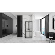 Душова кабіна Rea Concept 80x80 Чорний REA-K5479