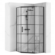Душова кабіна Rea HEX Black 90x90 REA-K8979