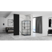 Душова кабіна Rea Concept 80x100 Чорний REA-K6389