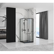 Душова кабіна Rea PUNTO 90x90 Чорний REA-K4801