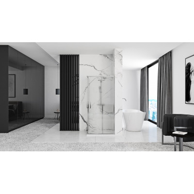Душова кабіна Rea PUNTO 80x80 Хром REA-K0863 Душова кабіна Rea PUNTO 80x80 Хром REA-K0863