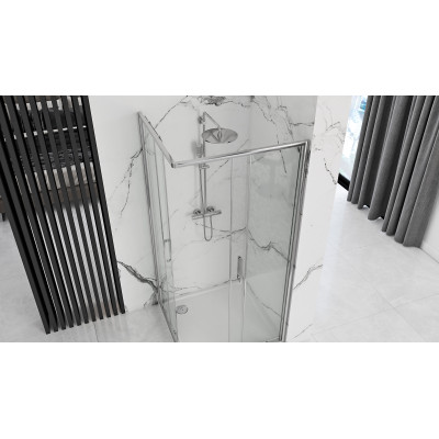 Душова кабіна Rea PUNTO 80x80 Хром REA-K0863 Душова кабіна Rea PUNTO 80x80 Хром REA-K0863