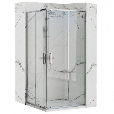 Душова кабіна Rea PUNTO 80x80 Хром REA-K0863 Душова кабіна Rea PUNTO 80x80 Хром REA-K0863