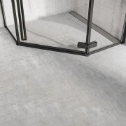 Душова кабіна Rea DIAMOND Чорний МАТ 90x90 REA-K5622