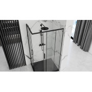 Душова Кабіна Rea Punto Black 80x100 REA-K4806