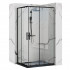 Душова Кабіна Rea Punto Black 80x100 REA-K4806 Душова Кабіна Rea Punto Black 80x100 REA-K4806