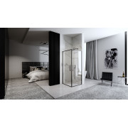 Душова Кабіна Rea Abra Black Mat REA-K5502