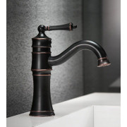 Змішувач для Умивальника Rea Vintage Old Black Низький REA-B0226
