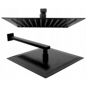 Верхній Душ Rea Ultra Slim Square 30x30 Чорний МАТ REA-P0650