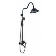 Душовий гарнітур Rea RETRO Чорний REA-P2366