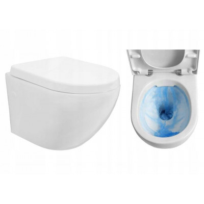 Унітаз Rea Carlo Mini Romless ABS REA-C1000 Унітаз Rea Carlo Mini Romless ABS REA-C1000