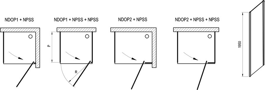 Нерухома стінка Nexty NPSS
